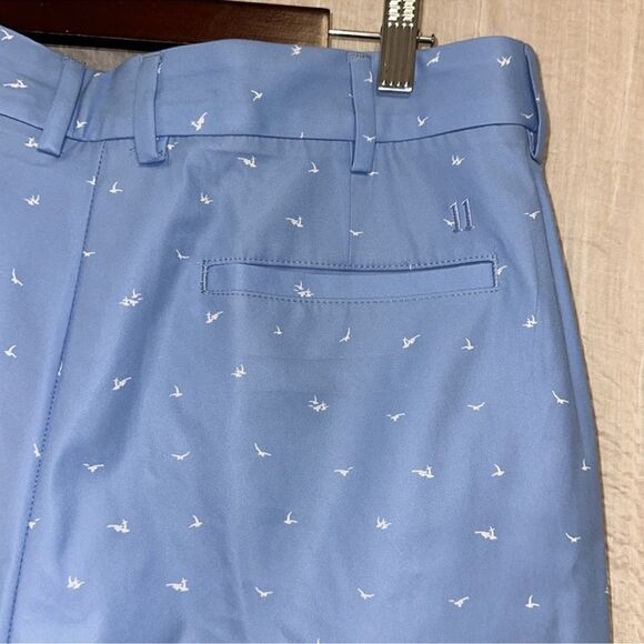 Walter Hagen 34 9” Blue White Seagulls Inseam Perfect 11 Collection Golf Shorts - Picture 8 of 16